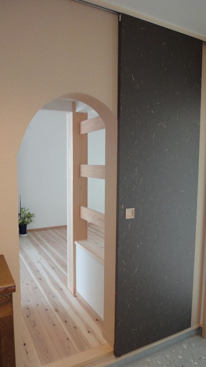 土間でつながる家